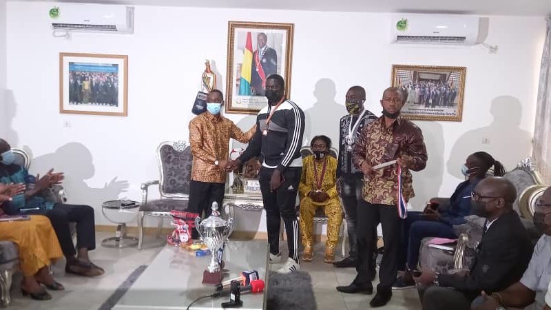 Sport/ Deux athlètes guinéens en audience au ministère des sports
