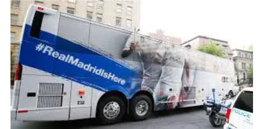 Ligue des champions : Le bus du Réal Madrid attaqué