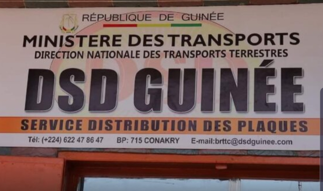 Guinée-Transport terrestre : c’est parti pour la biométrisation des plaques d’immatriculation