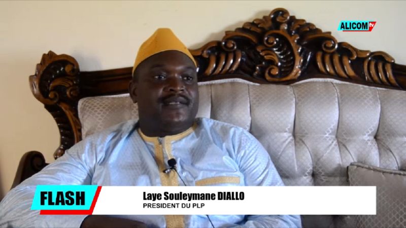 Souleymane DIALLO président du PLP : « Les manifestations en cette période sont inopportunes « 