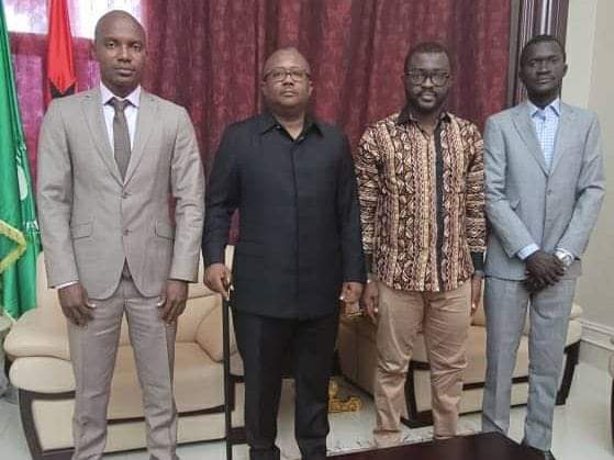 Échange sur la transition Guinéenne entre le FNDC et le président de la République de Guinée Bissau, son Excellence Umaro Sissoco Embaló