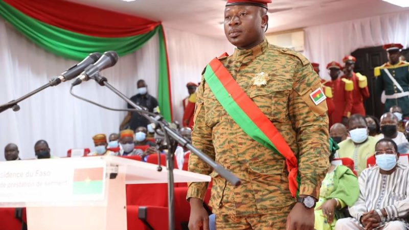 Discours de prestation de serment du président du Faso