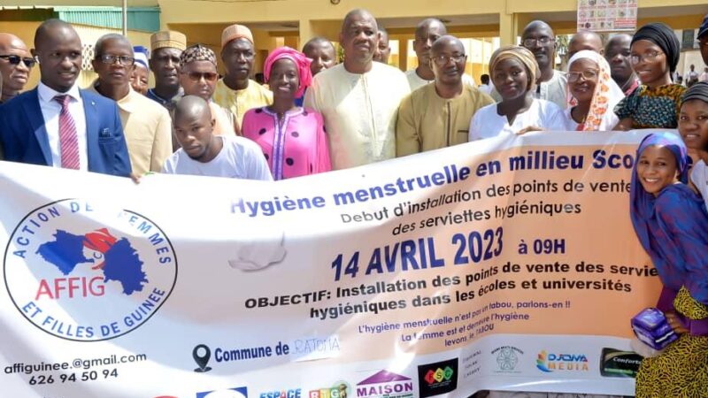 Toucher 1500 École et Universités réunie de la Guinée est la Vocation de l’ONG AFFIG « 