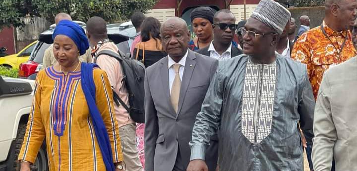 Visite de la Ministre Malienne de l’éducation nationale et son homologue de la République centrafricaine dans quelques écoles guinéennes.