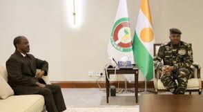 Niger : Guillaume Soro reçu par le président de la transition général Abdourahmane Tchiani