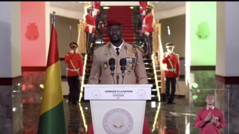 Intégralité du Discours du Colonel Mamady Doumbouya à la Nation