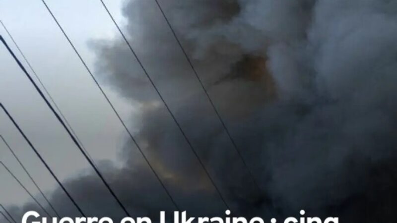 Guerre en Ukraine : cinq civils tués dans des frappes