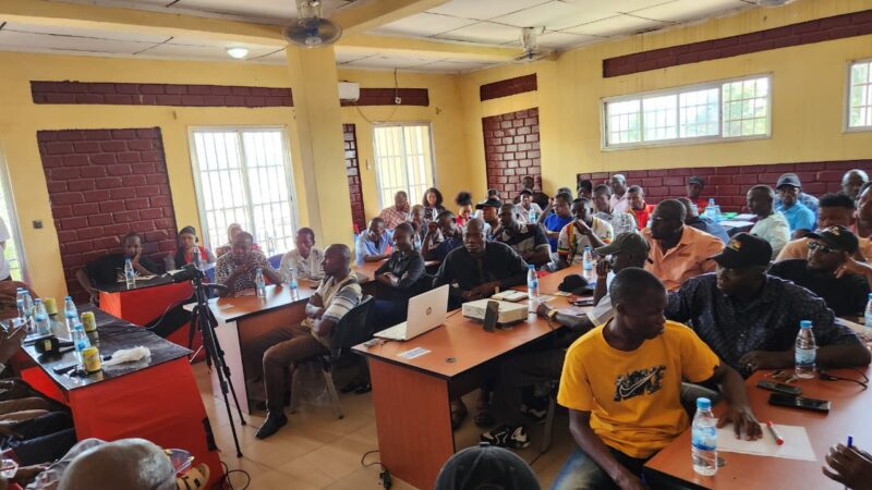 FORÉCARIAH: Formation des jeunes en santé sécurité. Une initiative de Moriah Communication